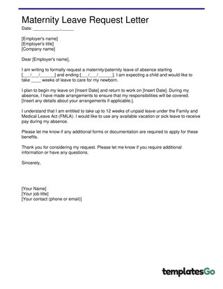 Leave Of Absence Letter Request (With Template Examples)