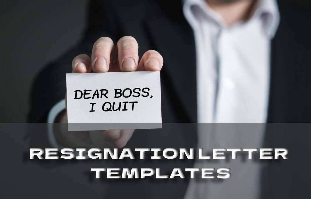 How To Write A Resignation Letter With Editable Templates