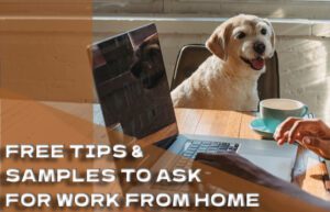 Featured image of article request for work from home