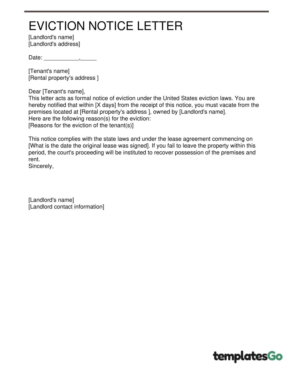 5 keys you need to know about eviction letter