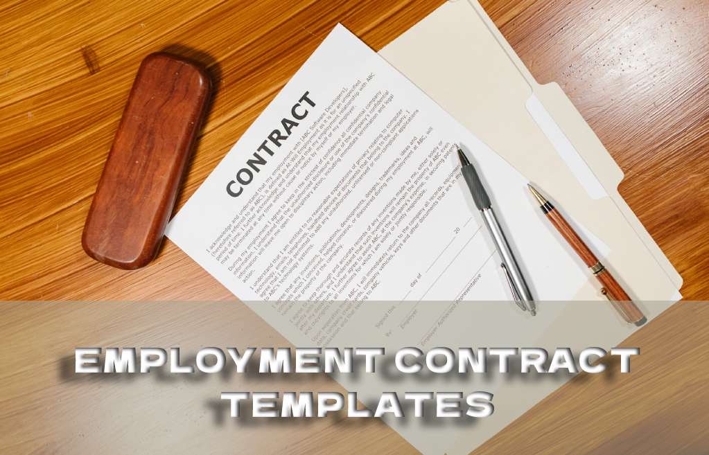 free employment contract template thumbnail photo