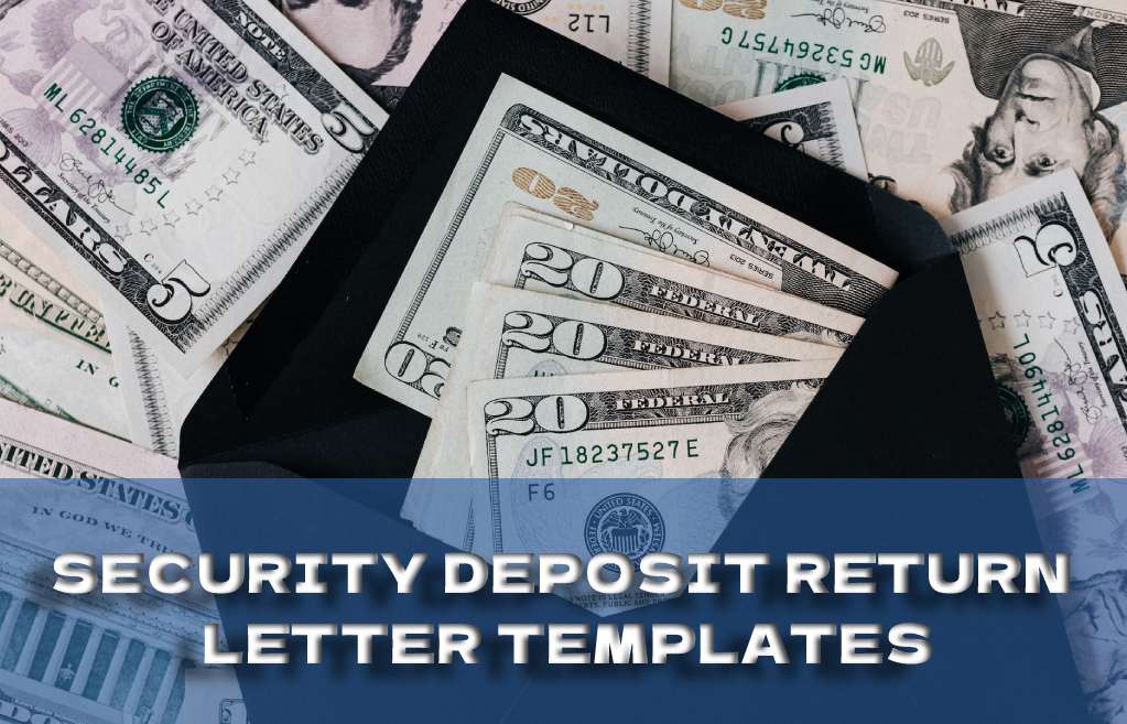 security deposit return letter thumbnail photo templatesgo